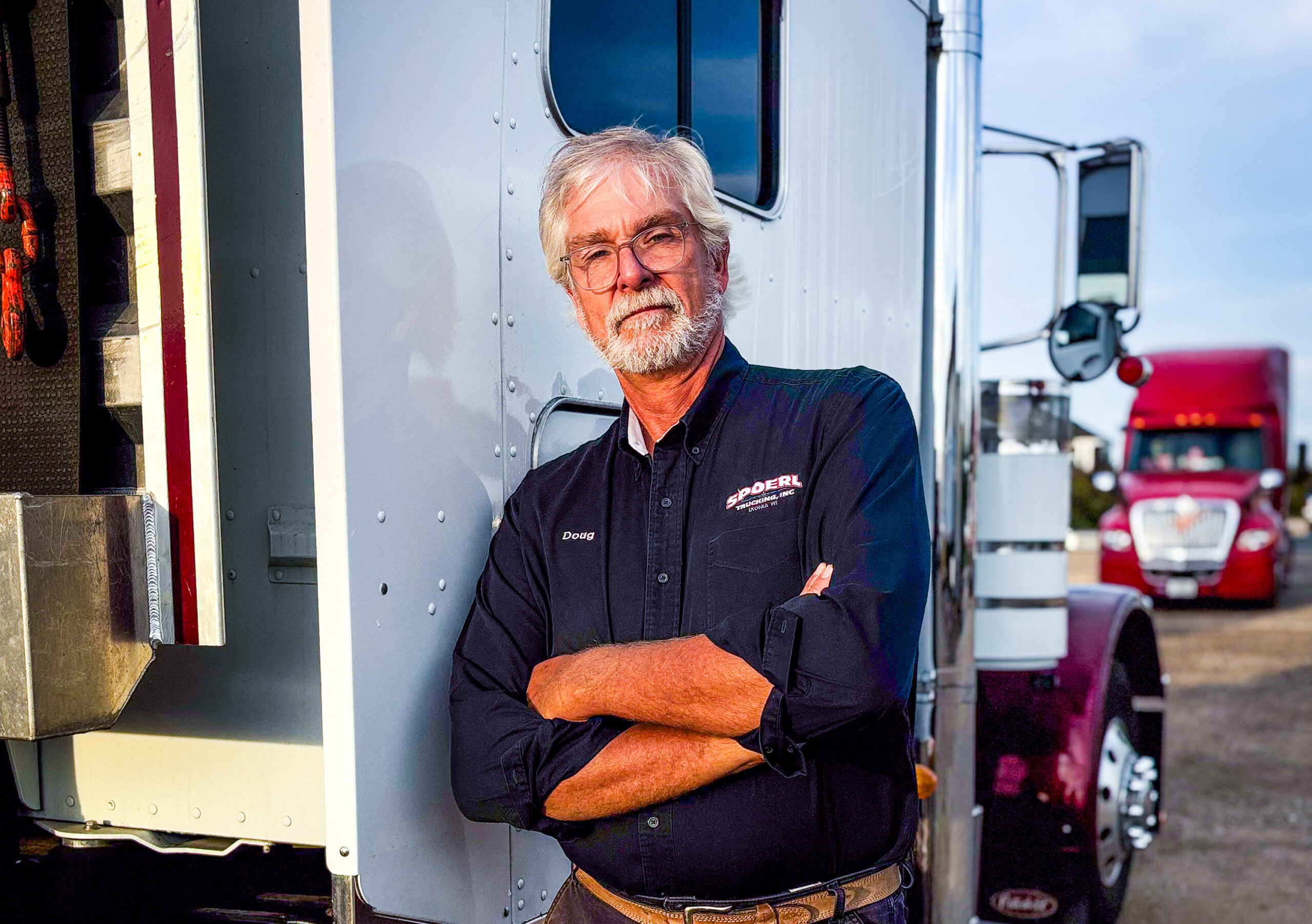 Doug Truck 2 edited Doug Hartman, Spoerl Trucking, NASTC Driver of The Year!